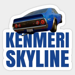 Kenmeri Skyline GTR Sticker